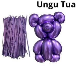 KENZY - KP198 BALON TWIST CHROME BALON PANJANG METALIC BALON CACING BALON METALIC CHROME BALON ULANG TAHUN BALON DEKORASI
