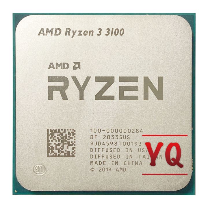 AMD Ryzen 3100 R3 3100 GHz Quad-Core Eight-Thread 65W