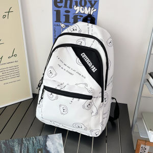 กระเป๋าเป้สะพายหลัง กระเป๋าแฟชั่น กระเป๋าเป้นักเรียน มี 3 สีให้เลือก สายปรับความยาวได้ กระเป๋าโน๊ตบุ๊ค กันนํ้า และทนต่อการสึกหรอ เหมาะกับการพกพา เดินทาง