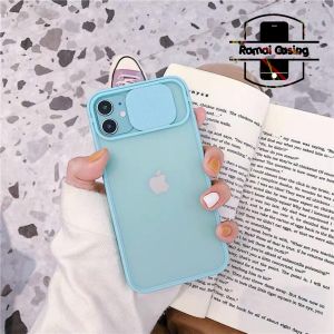 RMC Case Casing Softcase Slide Kamera Polos Casing hp untuk VIVO ll WARNA DAN TYPE RANDOM SCA
