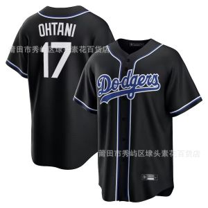 MLB Dodgers Dodgers No. 17 OHTANI 5 # FREEMAN New Fashion Edition Player Embroidered Jersey