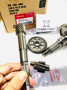GEAR BOX RASIO GARDAN RASIO SET BEAT FI ESP K81 SCOOPY FI DONAT K93 GENIO TAHUN 2017 BEAT FI ESP 2013-2022 ORIGINAL