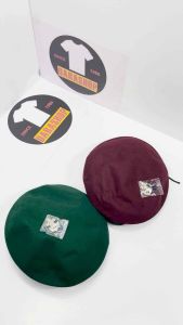 หมวกลูกเสือ เบเร่ต์ ฟรีเข็มเอก หมวกลูกเสือสามัญรุ่นใหญ่ สีแดง/เขียว พร้อมส่ง