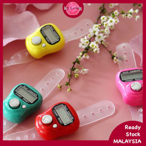 Portable Mini Light Weight Tasbih Resettable Digital Row Finger Counter With Digital LCD Display 便携式手指计数器