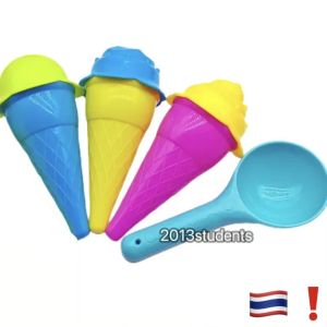 [พร้อมส่งจากไทย] แม่พิมพ์ของเล่นทราย แบบเยอะมาก ชุดตักทราย ของเล่นตักทราย beach toy sand mold