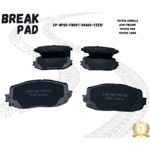 Toyota Vios Ceramic Brake Pads front2013-2020 1.5L CP-BP01-FB007/04465-YZZS1
