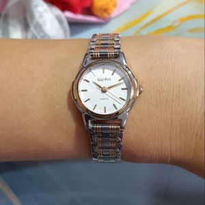 Đồng hồ nữ Giapini size: 22mm sang trọng second hand si nhật- đã qua sử dụng