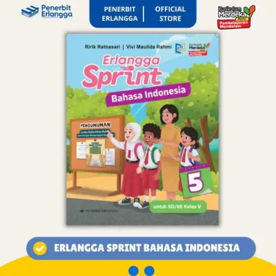 [Erlangga Official] Erlangga Sprint Bahasa Indonesia Sd/Mi Kelas 1 2 3 4 5 6 Kurikulum Merdeka Revisi Pembelajaran Mendalam