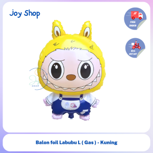 Balon Plastik Karakter Kartun Labubu Full body Besar Gas