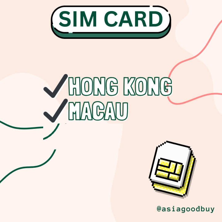 【Hong Kong/Macau/】7/14days Unlimited Data 4G SimCard Travel Data Sim Card can top up data Lazada