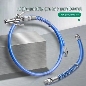 MIRELAE 1Pcs NPT 1/8 Quick Release Grease Coupler Leak Free 10000 PSI Grease Nozzle Adapter Durable Two Press Release Lubrication Oil Pump Tip For Car Auto Repair