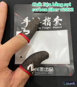 Đồ chơi game thủ Gamer | MEMO Găng tay chơi game Fiber Carbon phiên bản mới chống mồ hôi tay giữ ấm mùa đông shipper Grab game PUGB Fortnite Free Fire - gang tay choi game giu am mua dong chong mo hoi van tay dien thoai choi game