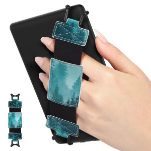 Moko an ninh Dây đeo tay cho 6-8 "eReaders cháy máy tính bảng Kindle/Kobo/voyaga/Lenovo/Sony Kindle E-book máy tính bảng độ đàn hồi cao linh hoạt dây đeo tay giữ kẹp ngón tay nhẹ
