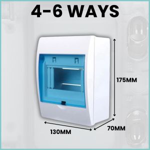 Waterproof Circuit Breaker Panel Box Electric Box Cover Breaker Enclosure Distribution Box