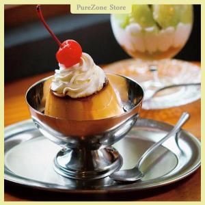 [PureZone] ถ้วยใส่ไอศกรีมถ้วยสลัดชามสเตนเลสจานใส่ผลไม้ของหวานอุปกรณ์สำหรับงานเลี้ยง