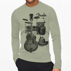 BAND | Kaos Lengan Panjang Pria & Wanita | Distro | Sablon | Murah | Produk Lokal | CIAO.ID