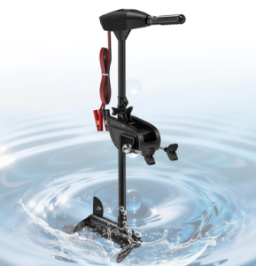Outdoor Fishing Electric Trolling Motor Saltwater Resistant Boat Motor for Inflatable Dinghy Kayak & Small Boat