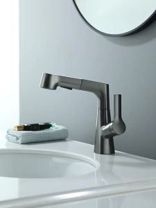 Kitchen Basin Sink Faucet Kitchen Tap Kitchen Mixer Taps Pull Out 360°Swivel Spout Spray Sink Basin Brass Faucet PremiumFast shipping