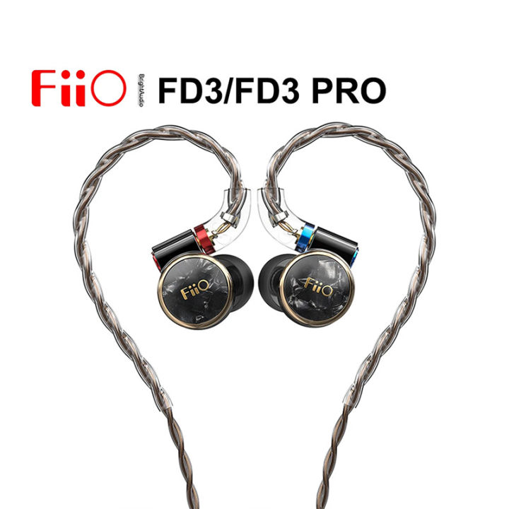 Fiio Fd3 Pro Earphones Hi-res 1dd In-ear Monitors Mmcx Connector Flagship-level Dlc Diamond Diaphragm Black - Foto 13