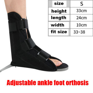Adjustable Ankle Foot Orthosis Alat Therapy Kaki Orthosis Brace Ankle Untuk Patah ​Kaki Ankle