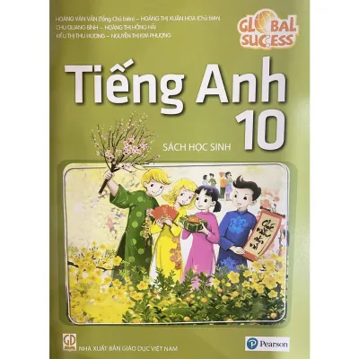 Sách học sinh Tiếng Anh 10 - Global Success - Bán kèm bao sách