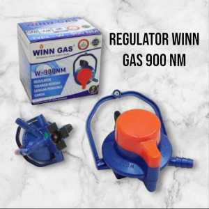 Regulator + pengaman W 900 NM winn gas W900NM REGULATOR WINN GAS W 900 NON METER PENGUNCI GANDA