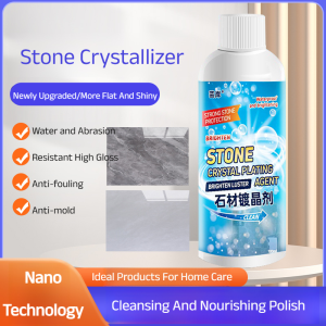 Nano Coating Agent for Marble Thresholds and Ceramic Tiles Crystallization Scratch Removal Efflorescence Repair Corrosion Repair Brightening and Maintenance万能石材镀晶剂