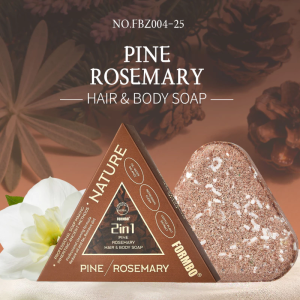 Usman Hair Growth Soap Repair & Strengthen Hair 120g Triangle Bar with Free Gift