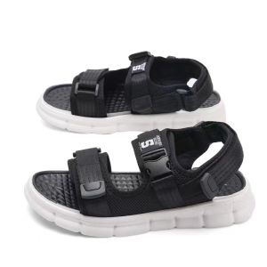 Men′s Korean Casual Summer Comfort Platform Cross Tied Flat Sandals