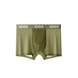 SHUNAICHI  6Pcs/Box Mens Underwear Ice Silk Breathable Comfortable Seamless Quick drying Antibacterial Pants Mens Boxer Underwear