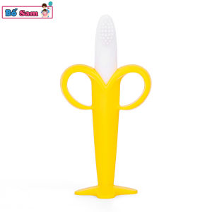 Gặm nướu cho bé silicon hình hươu và chuối gặm niếu an toàn cho bé Shop Bố Sam