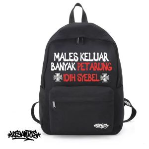 Tas Ransel Pria Back Pack Losantos Petarung Free Sticker