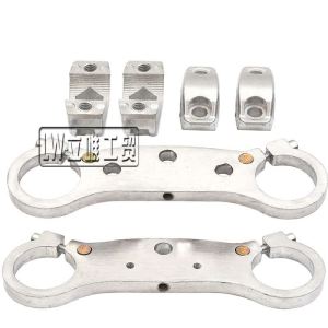 For 47cc49ccMoto Dirt Bike Motorcycle Front Fork inverted shock absorber direction device 25mm/ 35mm upper and lower plate