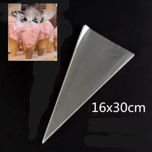 100pcs Kantong Plastik Segitiga/Pipping Bag Kecil/Plastik Segitiga Piping Bag Icing Bag Buttercream
