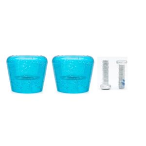 WENQI Replacements Roller Skate Brake Stoppers Anti-Slip Hollow Round Inline Skates Brake Toe Stoppers PU Material Skates Brake Block Wheel Accessories