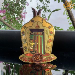 [Nhiều size nhất] COMBO 5 Miếng dán Thời Luân Kim Cang Kalachakra Mật tông Tâm Ý