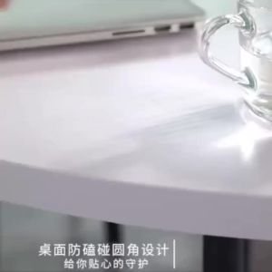 Storage Dining Table Home Small Apartment Dining Table Store Floor Negotiation Table and Chair Combination Reception round Table