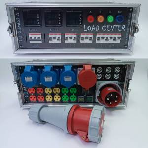 V POWER 4U 63A รุ่น F413-RV4 เบรคเกอร์ABB ปลั๊กโหลด ตู้โหลด 3เฟส