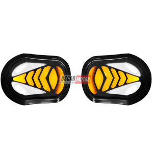 SEN TEMPEL RUNNING OVAL MOUSE | SEN NINJA CBR GSX R15 R25 VIXION 5404