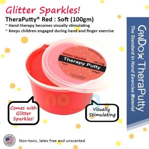 CanDo Theraputty Glitter for Hand Finger Exercise Autism