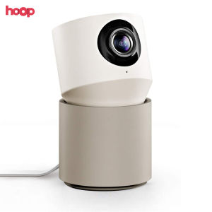Hoop Wireless HD Indoor Pan-&-Tilt Security Camera Night Vision CCTV Baby Monitor For Bedroom Works with Alexa & Google Home