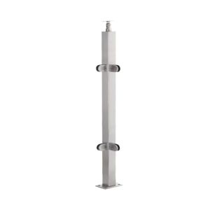 Stainless steel poles guardrail poles glass clip poles. Genuine Stainless Steel Grade 304
