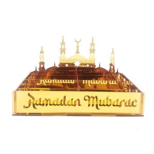 Thanh lịch EID kẹo lưu trữ hộp trang trí nhiều ngăn Biscuit Cookie chủ cho dễ dàng tổ chức và làm sạch