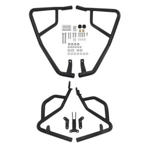 Motorbike For Honda XL750 Transalp 2023 2024 Lower Upper Stainless Steel Engine Bumper Guard Crash Bar Frame Protector