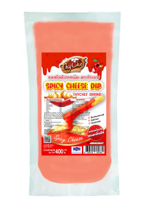 ซอสชีสดิป รสเผ็ด ขนาด400กรัม ตราไทเชฟ