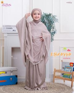 tsuraya mukena labella / mukena anak polos / mukena anak kekinian / mukena anak mewah