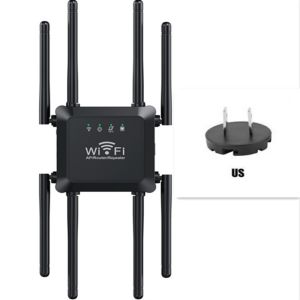 NEXTYOO 300 triệu Bộ mở rộng WiFi Khuếch đại tín hiệu 8-ăng-ten Bộ định tuyến tín hiệu Di động Bộ lặp không dây Trang chủ