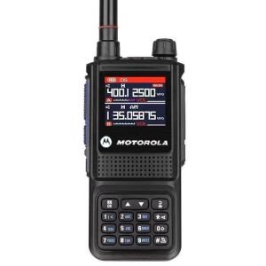 15 Watts Motorola Two Way Radio Walkie Talkie Long Range GP338 Plus High Power U/V Dual band Walkie-Talkies 256 Channels Suitable for outdoor/hotel/high -rise building/mountain area/school/construction site