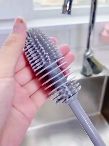 Cây Cọ Rửa Ly Cốc Rửa Bình Sữa Silicon Siêu Bền Sạch cọ sạch mọi vết bẩn Vuadienmay