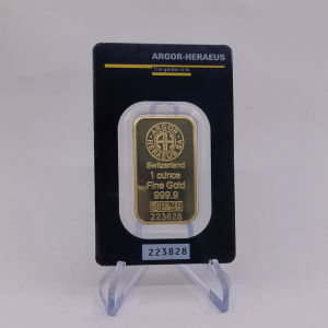 【discount store】Switzerland Gold Plated Bullion Ingots 1oz/2.5g/5g/10g/15.5g/20g/50g/100g Non-magnetic Gold Bar Copper Medal Commemorative Gifts